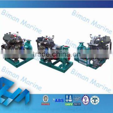 Water Mist Fire Control Pump Group Diesel Engine Driven Fire Pump