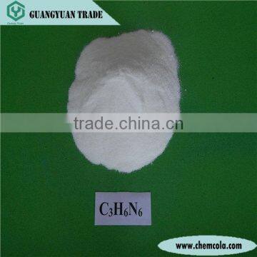 metallic paint raw materials of melamine powder 99.8%