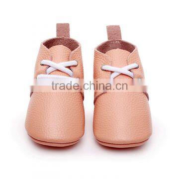 Top Quality Genuine Leather Baby Oxford Shoes Wholesale Soft Sole Baby Shoe Moccasins photo-6