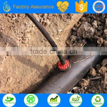 adjustable emitter for irrigation system farm land