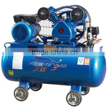 2hp V-0.17 8 Bar Belt Driven Portable Food Air Compressor Price
