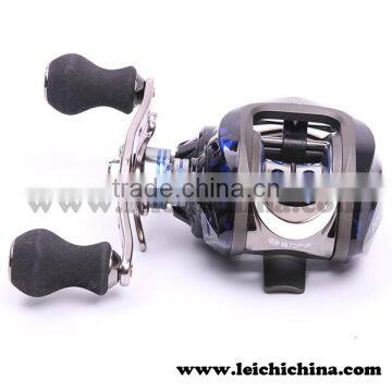 Machine cut aluminum low profile bait casting reel