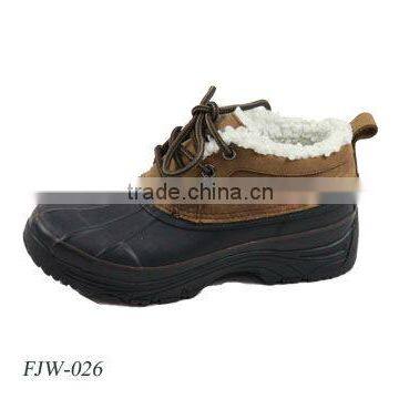 Ladies High Quality Warm Leather Snow Boots