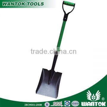 Wantok S519GY-B Square-Point Shovel with Fiberglass handle Y Grip