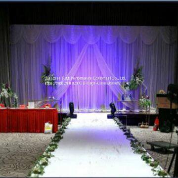 Round Shape Backdrop Stand Decoration Aluminum Pipe Drape