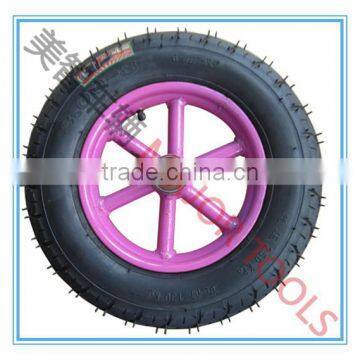 Inflatable bicycle tyre pneumatic rubber wheel