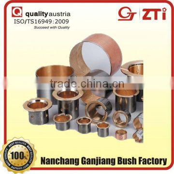 sleeve bimetal bushing with oil lubrication