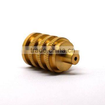 Factory Directly Sale Cnc Knurled Brass Inside Thread Machine Parts photo-5