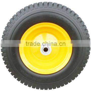 13 Inch 5.00-6 FLAT FREE PU Wheel for Wheelbarrows Tool Carts photo-2