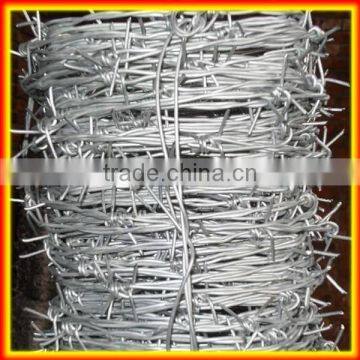 security wire/barbed price per roll galvanized barbed wire Verified Supplier