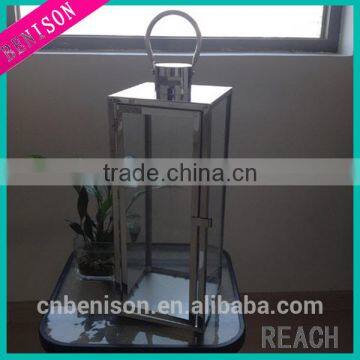 Spring LED Camping Lantern 201 Stainless Steel Lantern Light Candle