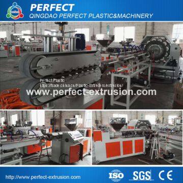 PVC Garden Soft Pipe Production Machinery- PVC Fiber Enhancing Hose Extrusion Line-Plastic Soft Pipe Plant