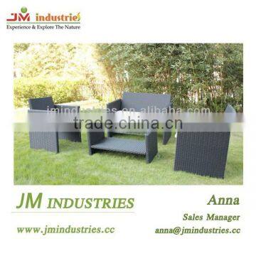 Patio garden aluminum rattan sofa