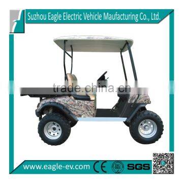 farm utility vehicle, electric, 2 seats with cargo box, offroad tires, EG2020T