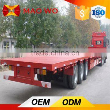 Factory Direct Hot Sale 20ft 40ft 3 Axle Flatbed Semi Trailer photo-5