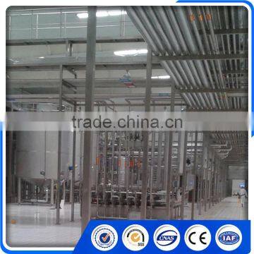 My test mineral water bottling automatic milk processing line