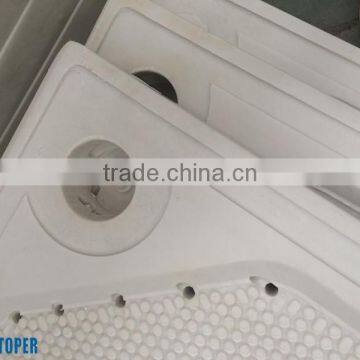 870mm Polypropylene Material Filter Plate for Dewatering Press Machine