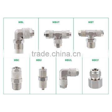 JULY Factory Brass Nickel Plated Hose Quick Fittings Air Brake Fittings photo-3