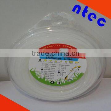 3.5mm round Nylon Grass Trimmer Line with blister package