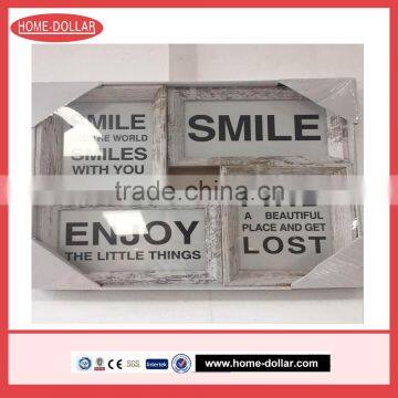 Wooden Four Sets Photo Frame