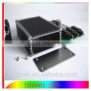 Color anodized CNC machined aluminum electronics