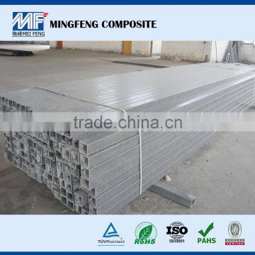 Electric Insulation Anti - Aging Smooth Fiberglass Pultrusion Profile Square Grp Pipe photo-5