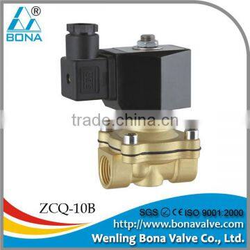 8 bar normally closed brass solenoid valve ZCQ-10B