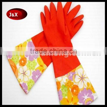 colored latex gloves