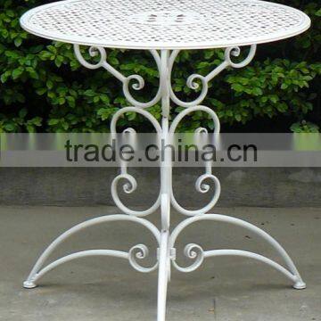 Power Coated Anti-White KD Metal Round Coffee Table photo-4