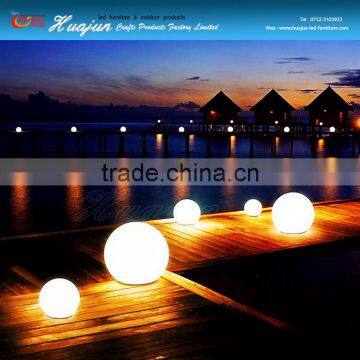 rgb led ball furniture/egg shape led ball outdoor