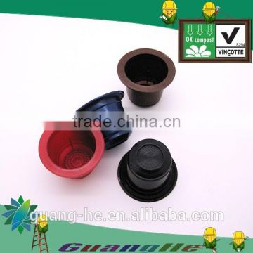 PLA nespresso compatible coffee capsule