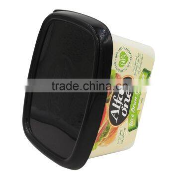 500g Margarine Spread Container, Plastic Spreadable Butter Blend Tub photo-2