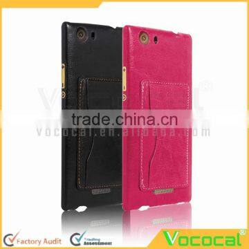 Lichee Pattern Case Cover With Stand Function and One Card Solt for Wiko Ridge 4G photo-2