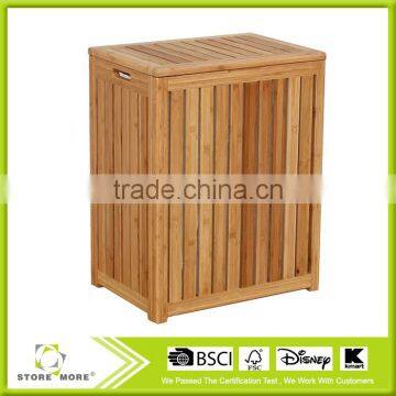 Spa-Style Bamboo Laundry Hamper photo-2