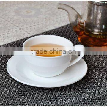 KC-00042 Haonai ceramic coffee set, coffee cup with saucer