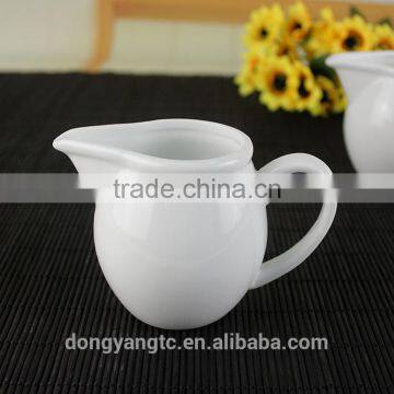 Factory Direct Wholesale WHITE Ceramic or Porcelain Milk Pot photo-3