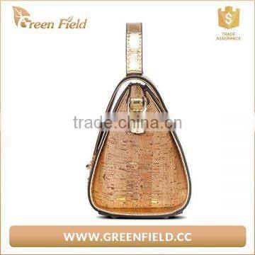 Womens Cork Paper Large Capacity Shoulder Bags Tote Handbag photo-4