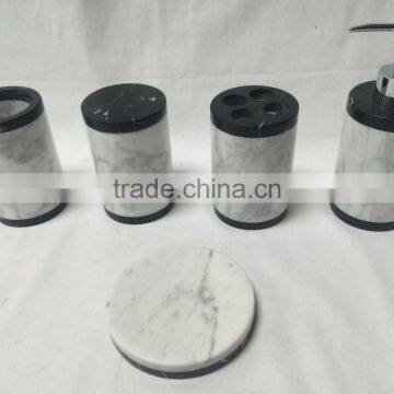 Marble Home Decor Bathroom Accessories Sets Designed From Factory Wholesale