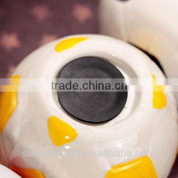 Funny Design Soccer Ball Box Mini Ceramic Money Box photo-4