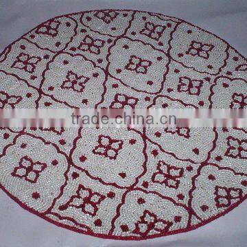 Beaded Placemat,Decorative Beaded Placemats