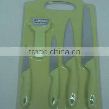 Plastic Handle Stainless Steel Knife Set photo-5
