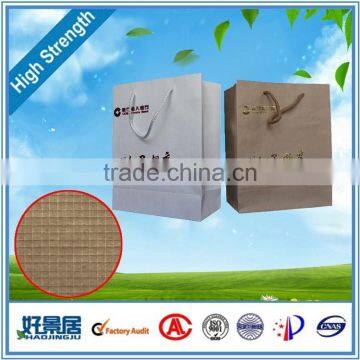 Recycled Flat Handle Brown Krafts Paper Bags Custom, Kraft Paper Shopping Bag photo-5