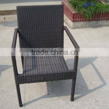 All Season Outdoor Furniture Rectangle Rattan Table and Chairs Dining Set