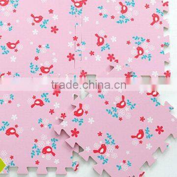Bottom Price Leaf Texture Eva Baby Play Mat Floor Mat photo-4