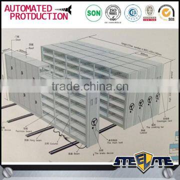 China Factory Direct Sale Cheap Library Furniture Movable Metal the Bookshelf photo-5