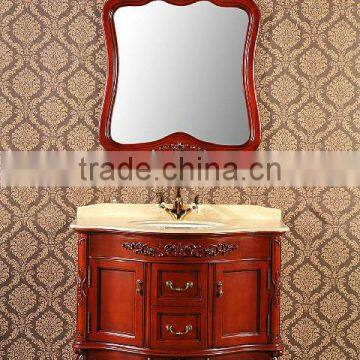 Bisini Furniture ,American Style Vanity Unit Design,Classical Vanities For Bathroom,High Quality Mirror Cabinets(BF08-4064)