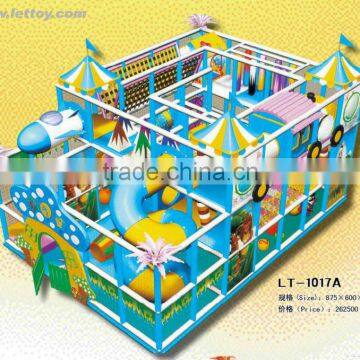 2013 hot sale ForestMist soft indoor children playground equipment naughty castle LT-1017B