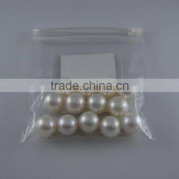 Fashion 15-16mm White Round Tahitian Loose Pearls photo-2
