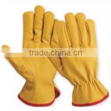 Cow Grain Leather Driver glove