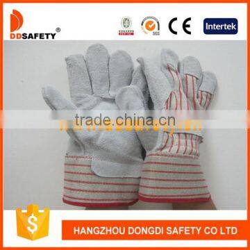 DDSAFETY Hot Sale Cheap Leather Safety Gloves Luvas De Couro